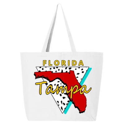 Florida Tampa Retro 25L Jumbo Tote