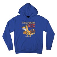 Funny Turkeysaurus Rex Dab Turkey Dino Thanksgiving Hoodie