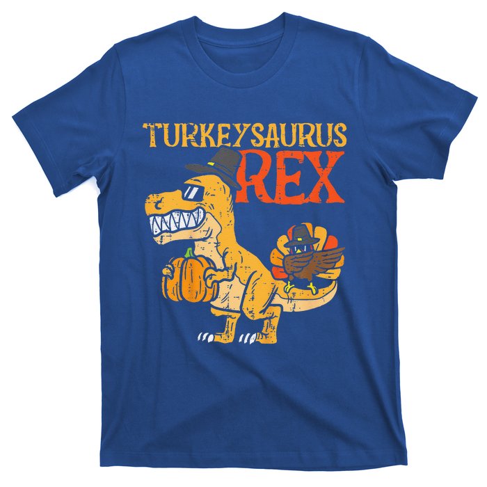 Funny Turkeysaurus Rex Dab Turkey Dino Thanksgiving T-Shirt