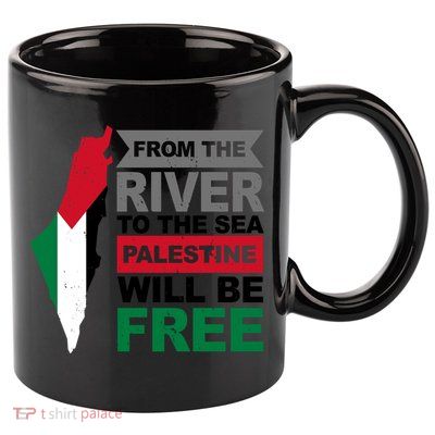 From The River To The Sea Palestine Will Be Free 11oz C Handle Ceramic Mug