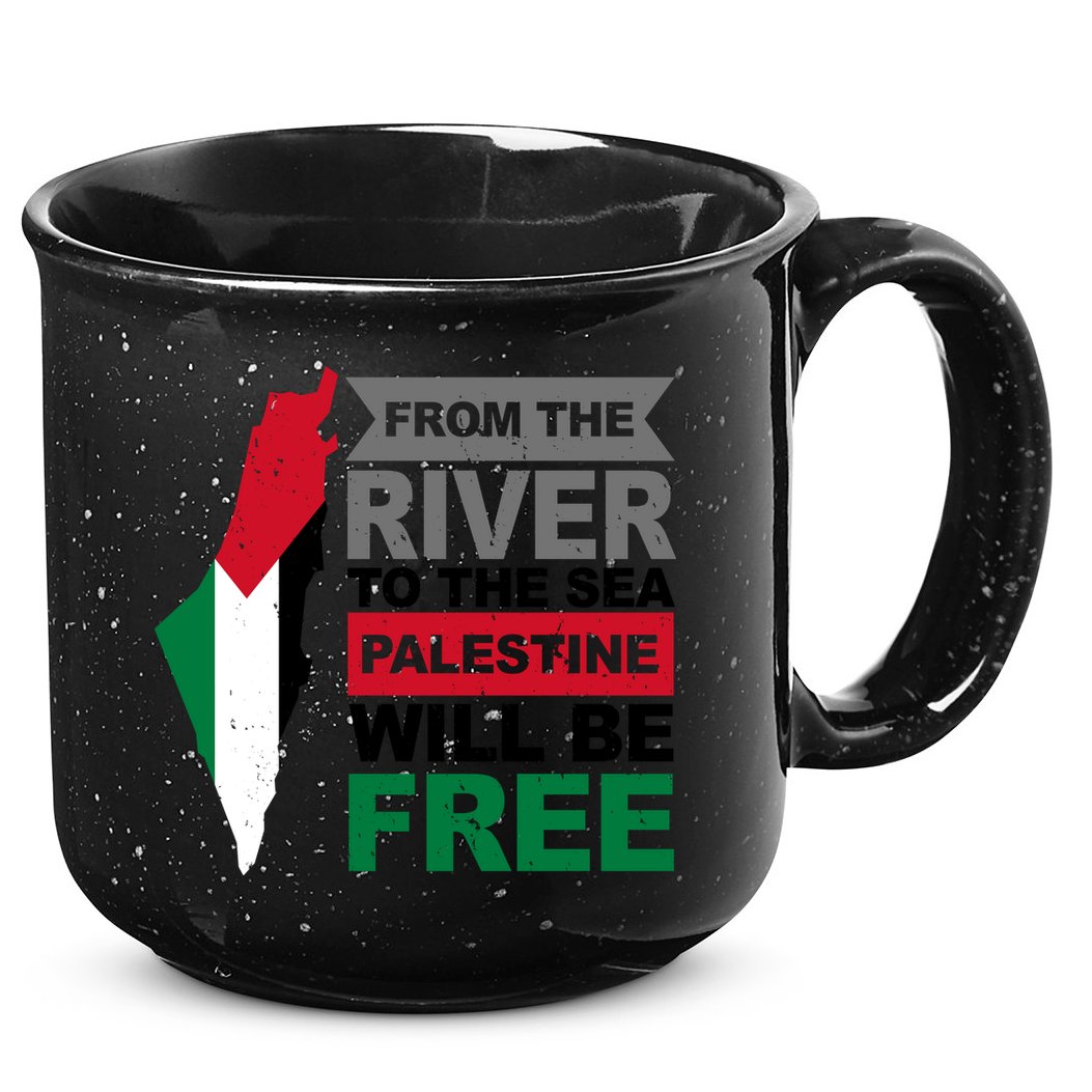 From The River To The Sea Palestine Will Be Free 15oz Campfire Ceramic Mug