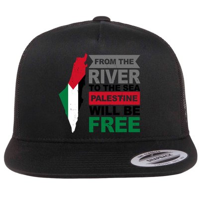 From The River To The Sea Palestine Will Be Free Flatbill Hat