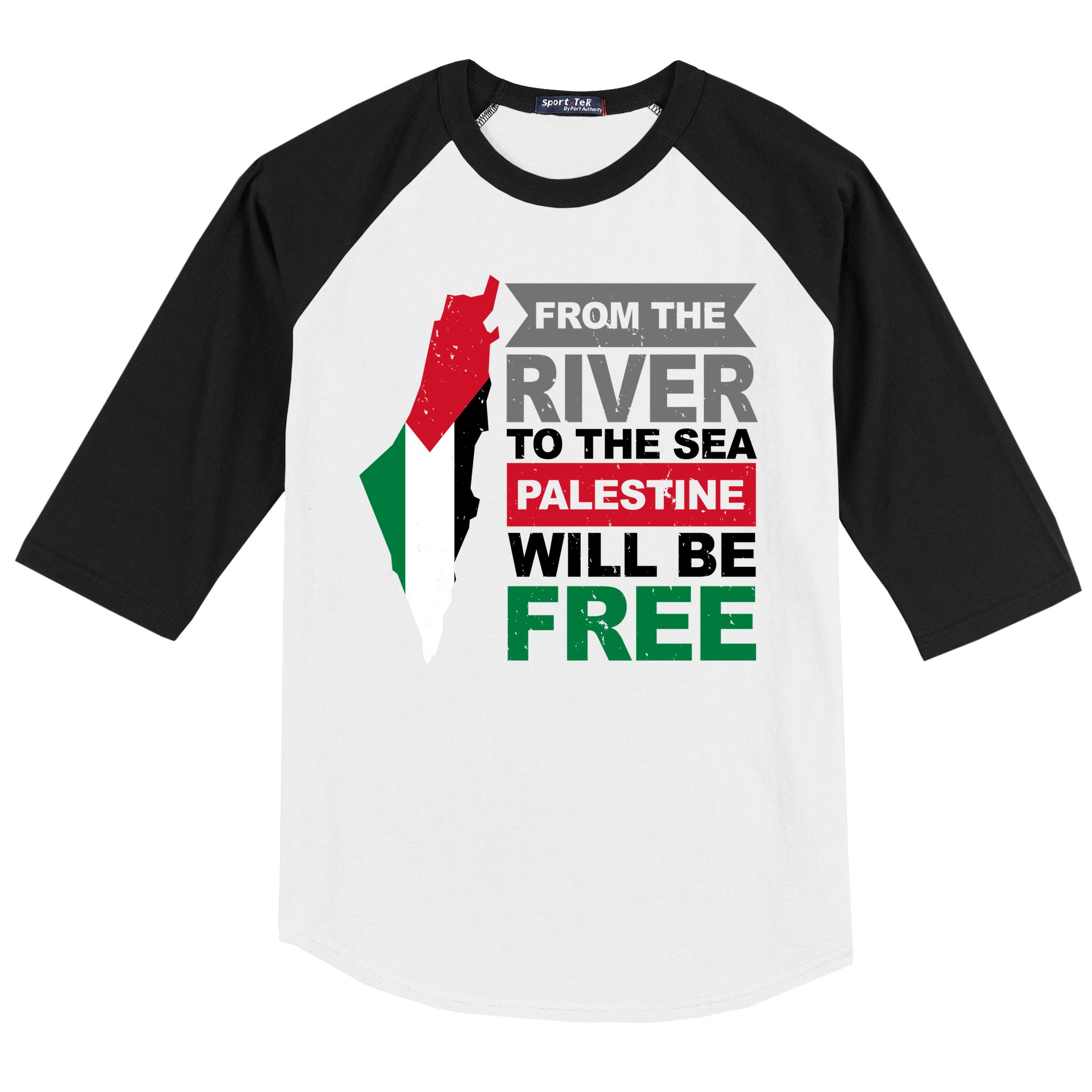 From The River To The Sea Palestine Will Be Free Baseball Sleeve Shirt
