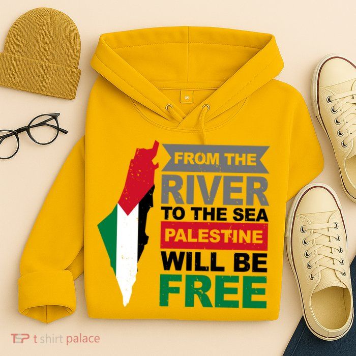 From The River To The Sea Palestine Will Be Free Hoodie
