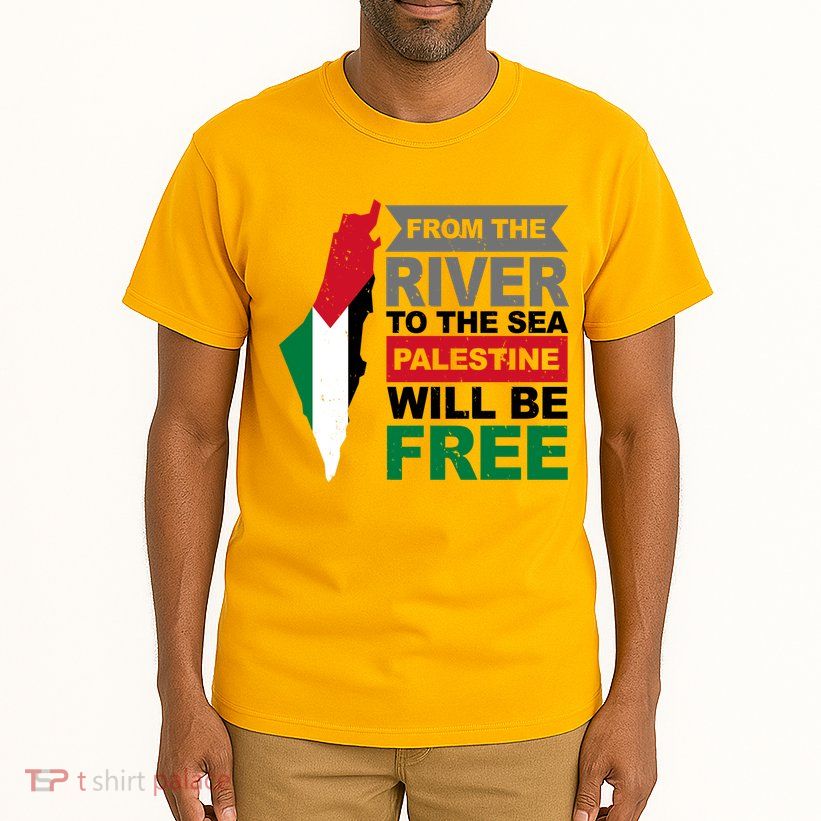 From The River To The Sea Palestine Will Be Free Tall T-Shirt