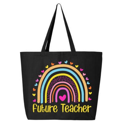 Future Teacher Rainbow 25L Jumbo Tote