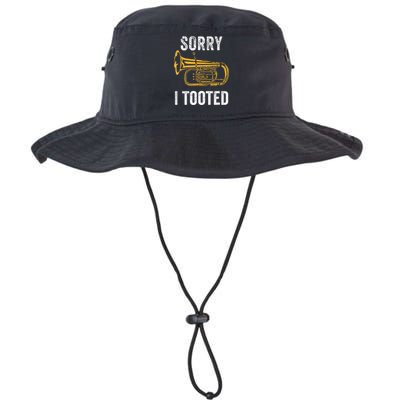 Funny Tuba Sorry I Tooted Marching Band Tuba Legacy Cool Fit Booney Bucket Hat