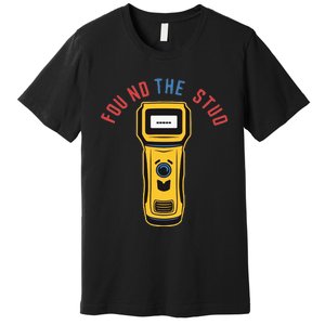 Found The Stud Funny For Women Electritian Plumber Premium T-Shirt