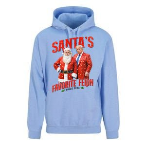 Funny Trump SantaS Favorite Felon Since 2024 Christmas Xmas Unisex Surf Hoodie