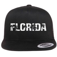 Florida The Sunshine State Flat Bill Trucker Hat