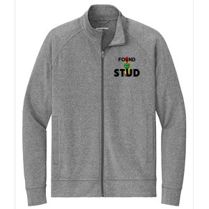 Found The Stud Meaningful Gift Stretch Full-Zip Cadet Jacket