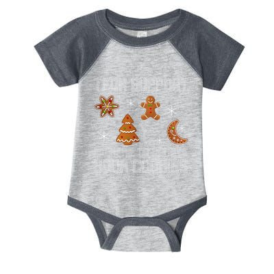 Funny Tech Support IM Here To Delete Your Cookies Christmas Infant Baby Jersey Bodysuit