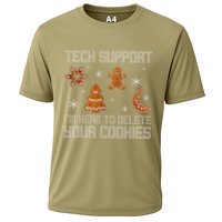 Funny Tech Support IM Here To Delete Your Cookies Christmas Performance Shirt