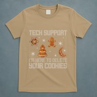 Funny Tech Support IM Here To Delete Your Cookies Christmas T-Shirt