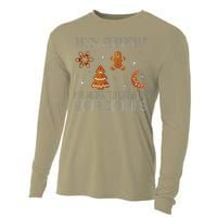 Funny Tech Support IM Here To Delete Your Cookies Christmas Cooling Performance Long Sleeve Crew