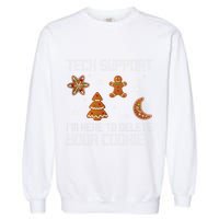 Funny Tech Support IM Here To Delete Your Cookies Christmas Garment-Dyed Sweatshirt
