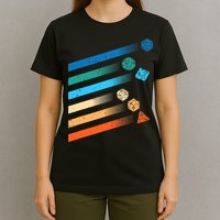 Funny Tabletop Shirt Dice For Dragons D20 RPG Gamer Tabletop T-Shirt