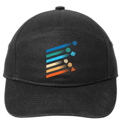 Funny Tabletop Shirt Dice For Dragons D20 RPG Gamer Tabletop 7-Panel Snapback Hat