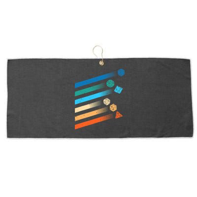 Funny Tabletop Shirt Dice For Dragons D20 RPG Gamer Tabletop Large Microfiber Waffle Golf Towel