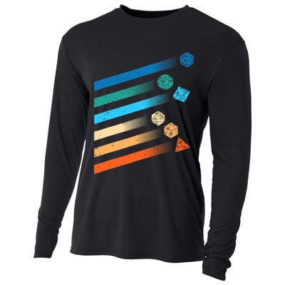 Funny Tabletop Shirt Dice For Dragons D20 RPG Gamer Tabletop Cooling Performance Long Sleeve Crew