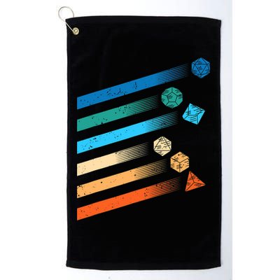Funny Tabletop Shirt Dice For Dragons D20 RPG Gamer Tabletop Golf Towel