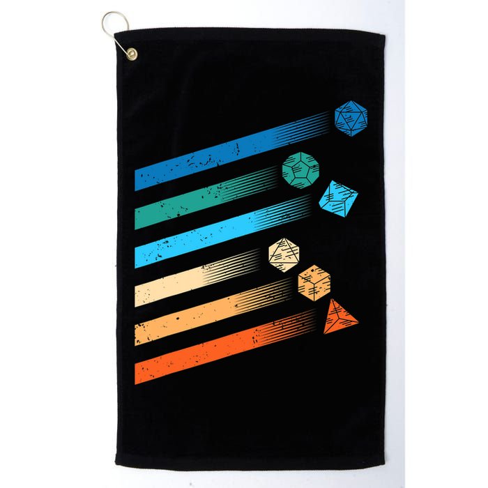 Funny Tabletop Shirt Dice For Dragons D20 RPG Gamer Tabletop Golf Towel