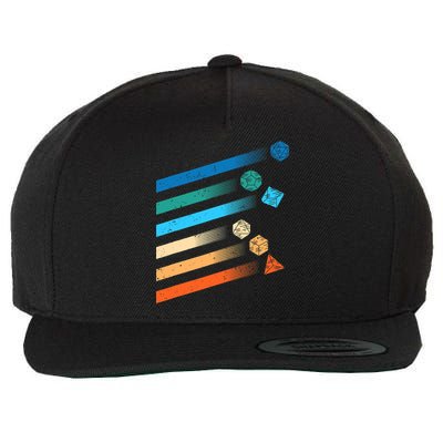 Funny Tabletop Shirt Dice For Dragons D20 RPG Gamer Tabletop Wool Snapback Cap