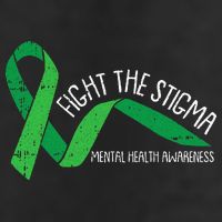 Fight The Stigma Mental Health Awareness Green Ribbon Cool Comfort Performance Bucket Hat