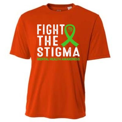 Fight The Stigma Tal Health Awareness Gift Cooling Performance Crew T-Shirt