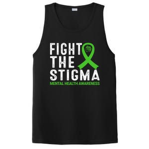 Fight The Stigma Tal Health Awareness Gift PosiCharge Competitor Tank