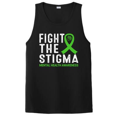 Fight The Stigma Tal Health Awareness Gift PosiCharge Competitor Tank