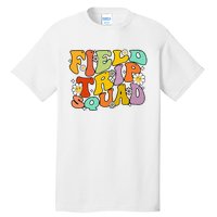 Field Trip Squad Hippie Kids Retro Groovy Field Day Teachers Tall T-Shirt