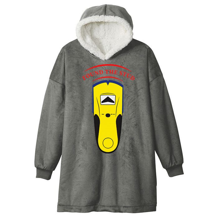 Found The Stud Hooded Wearable Blanket