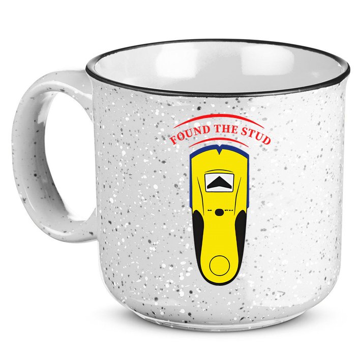 Found The Stud 15oz Campfire Ceramic Mug