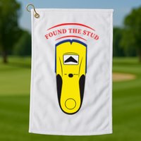 Found The Stud Golf Towel