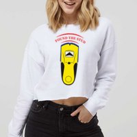 Found The Stud Cropped Pullover Crew
