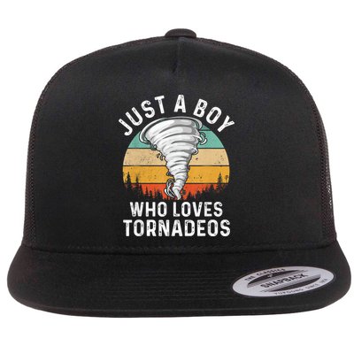 Funny Tornado Storm Chasing Twister Hurricane Boys Flatbill Hat