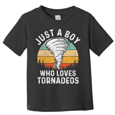 Funny Tornado Storm Chasing Twister Hurricane Boys Toddler T-Shirt