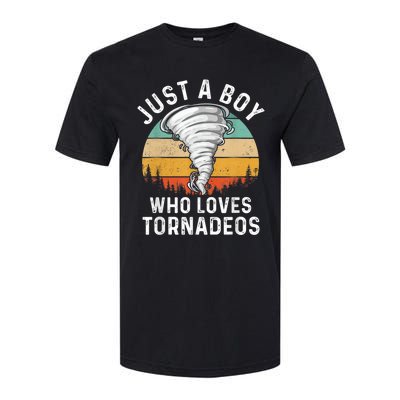 Funny Tornado Storm Chasing Twister Hurricane Boys Softstyle® CVC T-Shirt