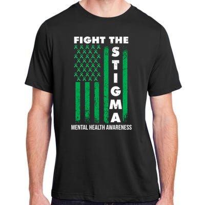 Fight The Stigma Tal Health Awareness Gift Adult ChromaSoft Performance T-Shirt