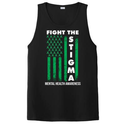 Fight The Stigma Tal Health Awareness Gift PosiCharge Competitor Tank