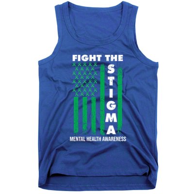 Fight The Stigma Tal Health Awareness Gift Tank Top