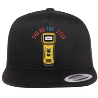 Found The Stud Funny For Women Electritian Plumber Flat Bill Trucker Hat