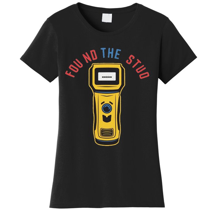 Found The Stud Funny For Women Electritian Plumber Women's T-Shirt