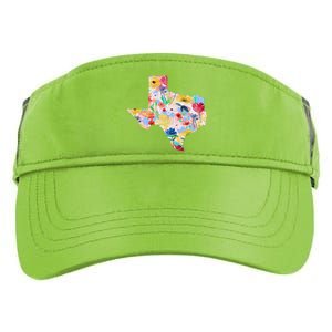 Flower Texas State Floral Design Adult Drive Performance Visor