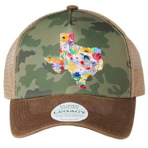 Flower Texas State Floral Design Legacy Tie Dye Trucker Hat