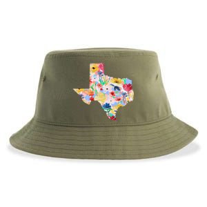 Flower Texas State Floral Design Sustainable Bucket Hat