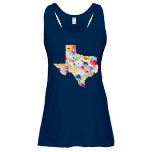 Flower Texas State Floral Design Ladies Essential Flowy Tank