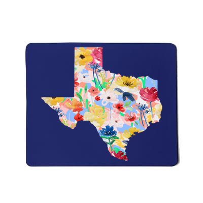 Flower Texas State Floral Design Mousepad