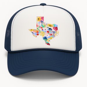 Flower Texas State Floral Design Trucker Hat